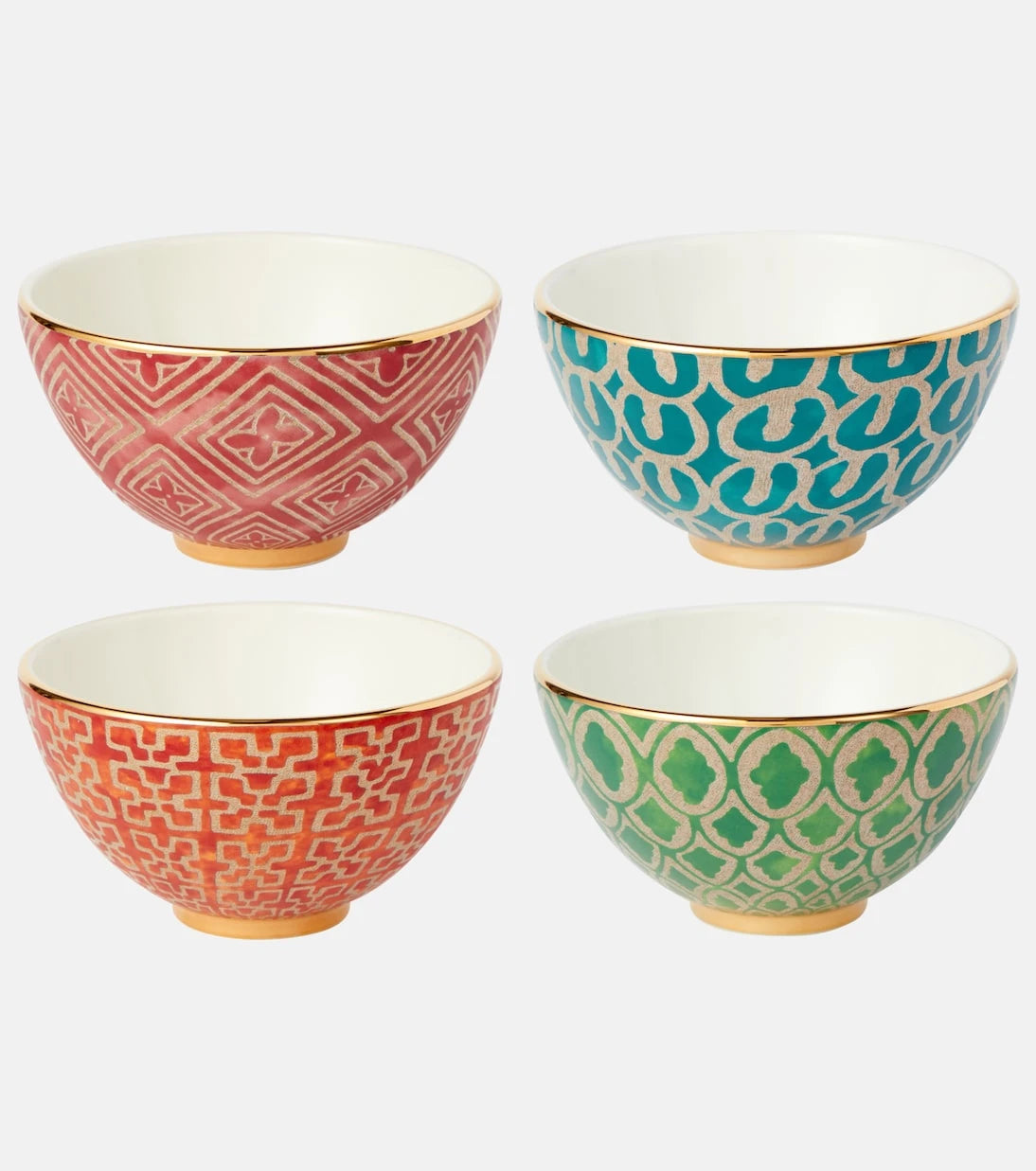 L'Objet - x Fortuny set of 4 earthenware cereal bowls