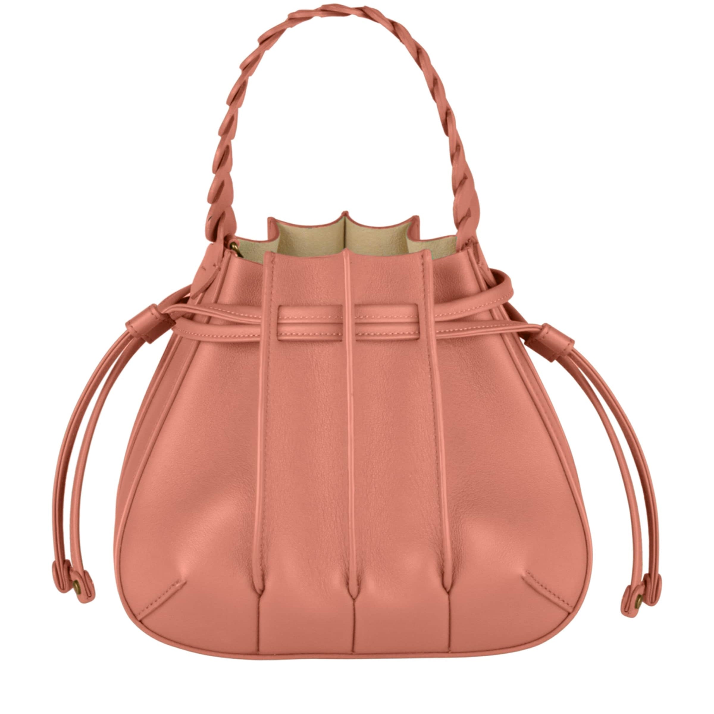 Mini Leather Gem Bucket Bag
