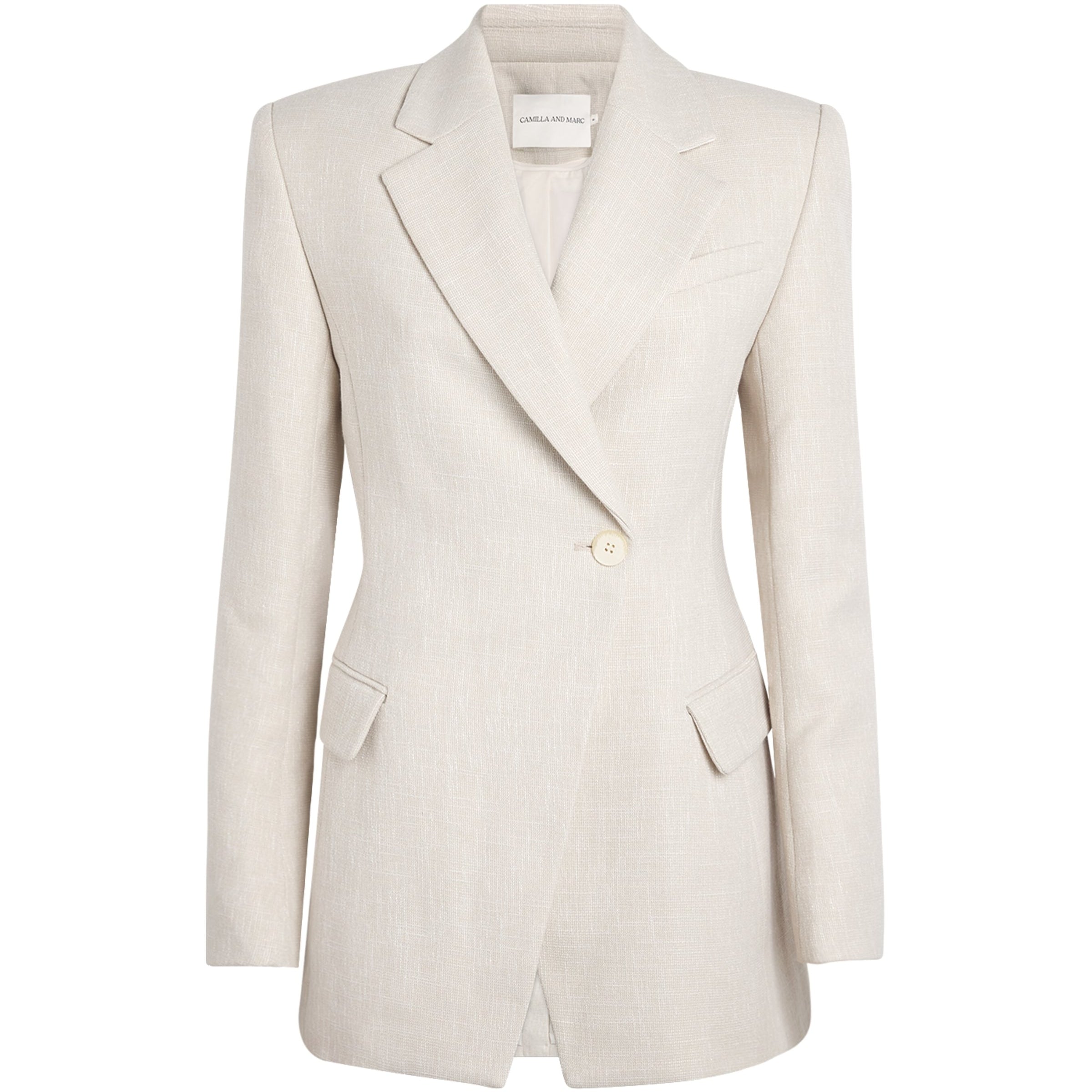 Corbett Fitted Blazer STONE MCRM