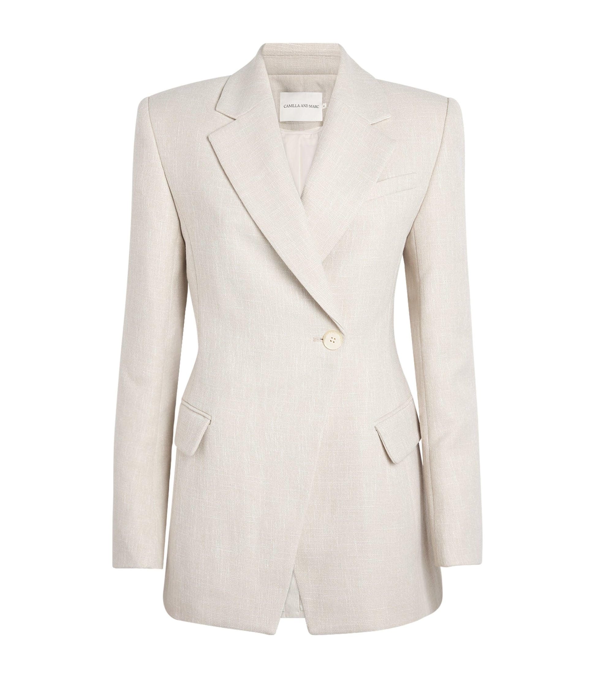 Corbett Fitted Blazer STONE MCRM