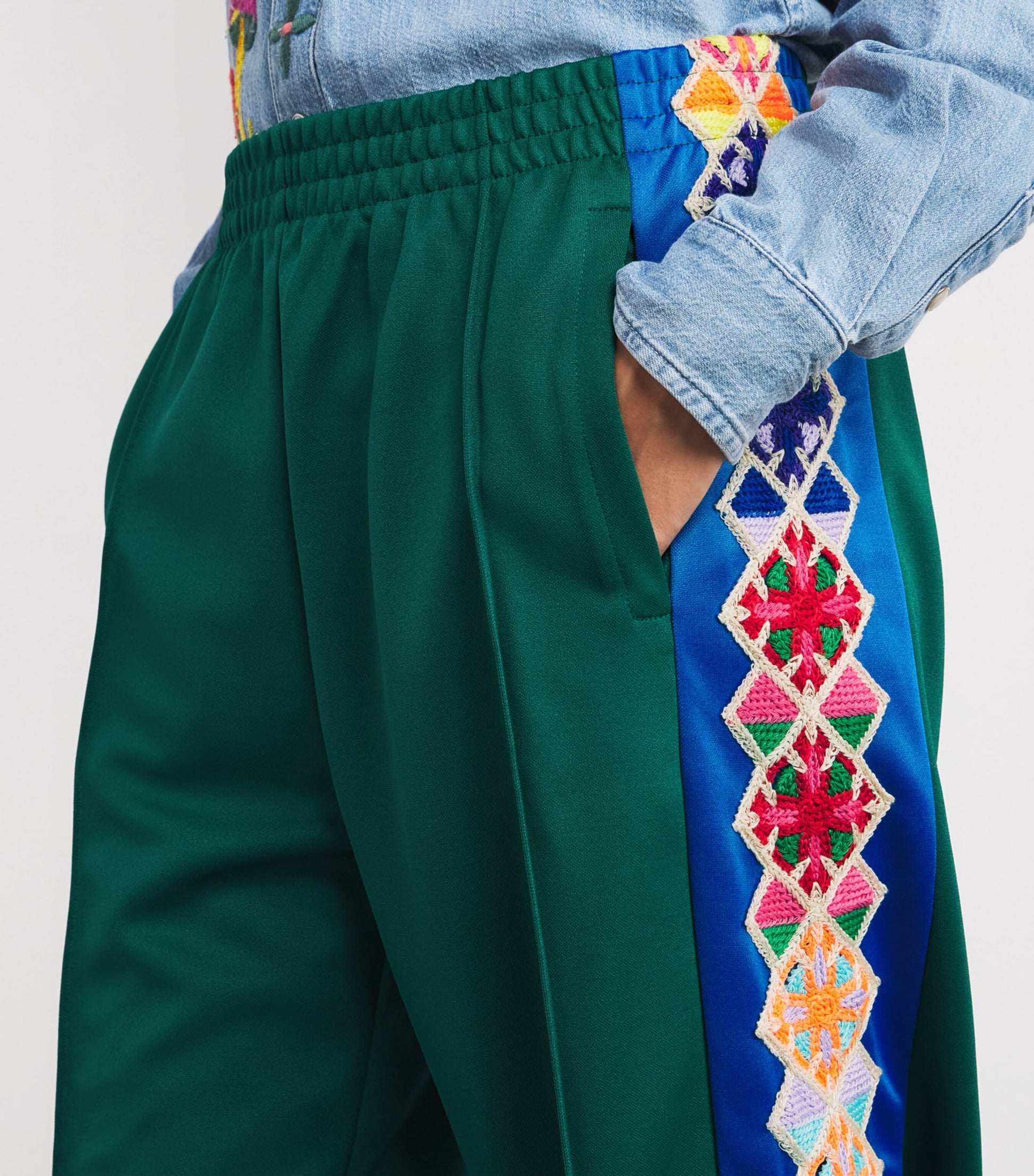 Green The Personal Best Sneak Trousers