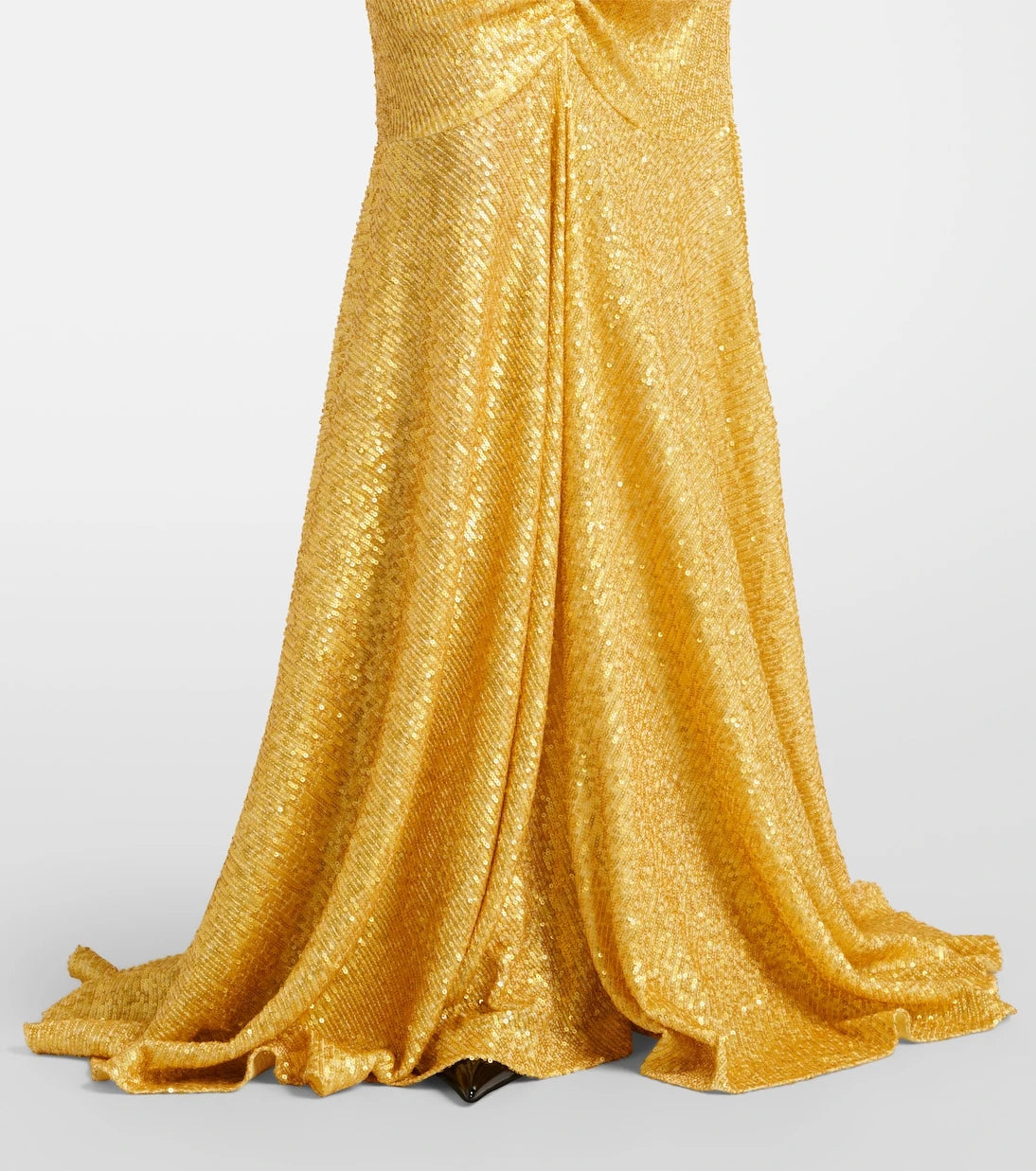 Norma Kamali - Sequined ruched gown