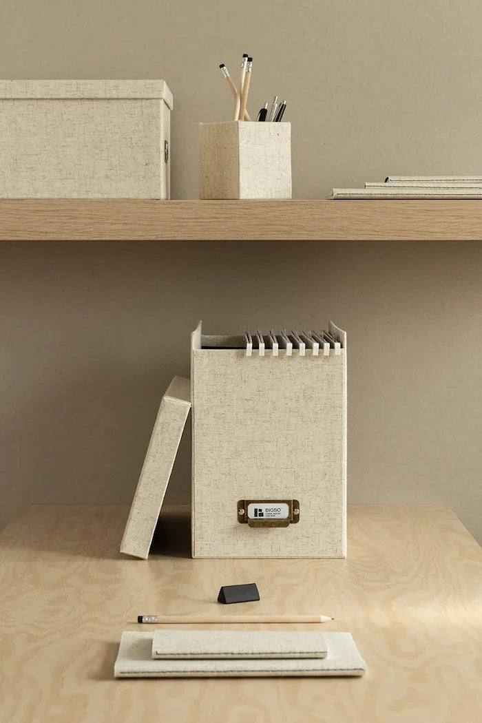 Bigso Box of Sweden Johan 18,5 x 35 x 27 cm Belge Kutusu