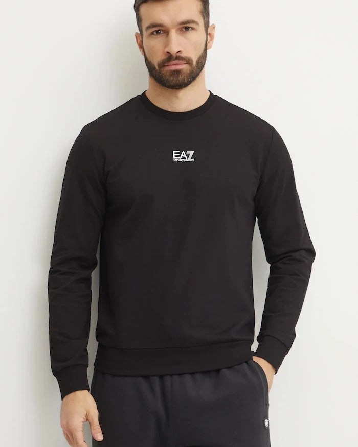 EA7 Emporio Armani erkek pamuklu sweatshirt