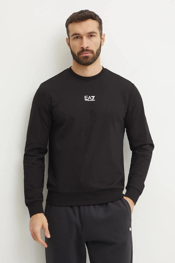 EA7 Emporio Armani erkek pamuklu sweatshirt