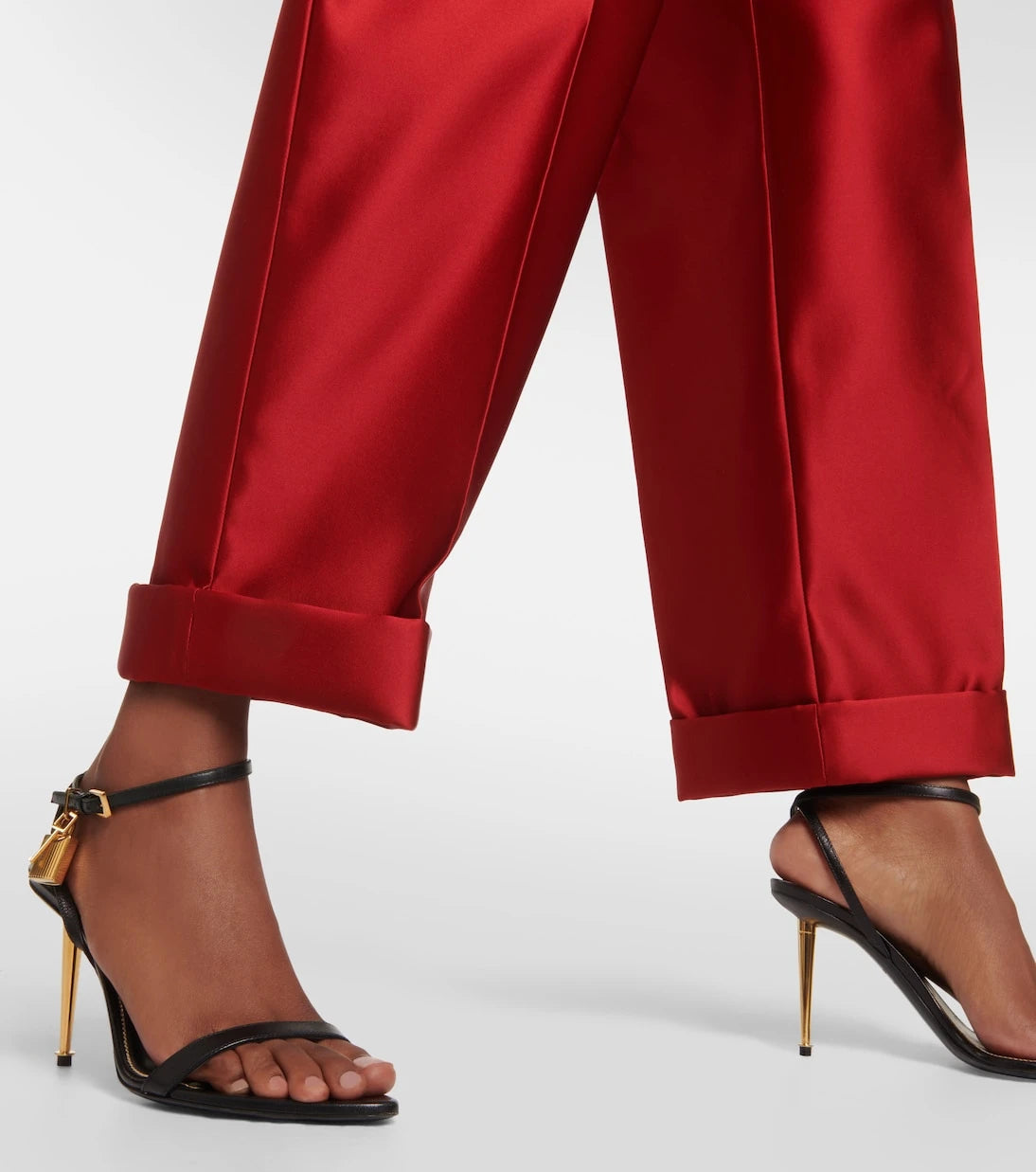 Tom Ford - Silk duchesse tapered pants