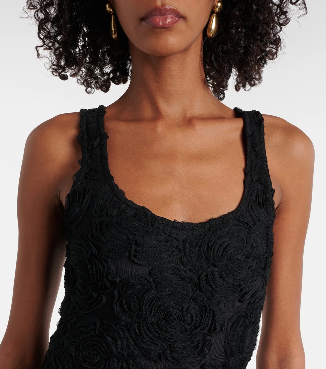 Rotate - Floral ruffled midi dress