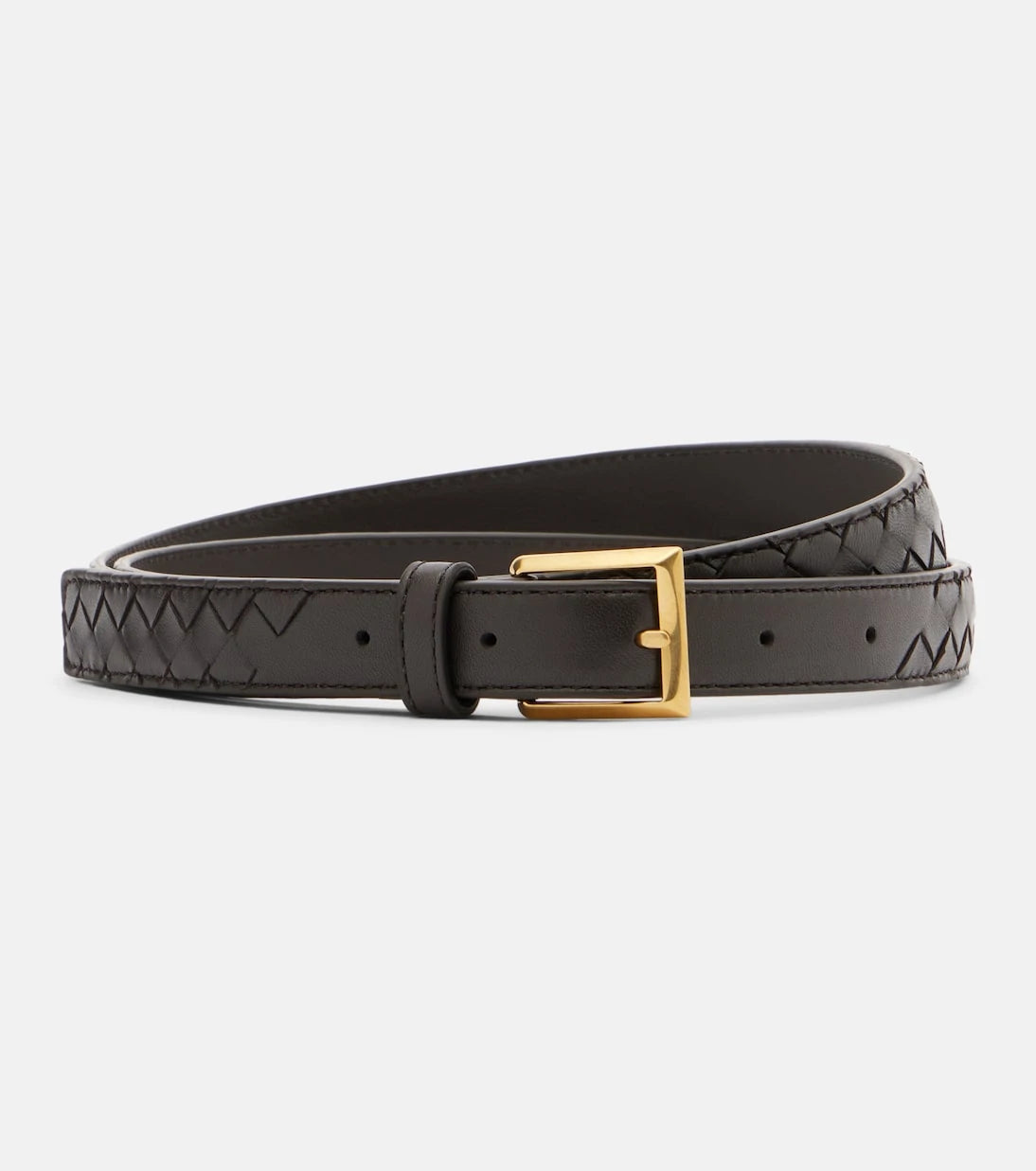 Bottega Veneta - حزام جلد انترتشياتو