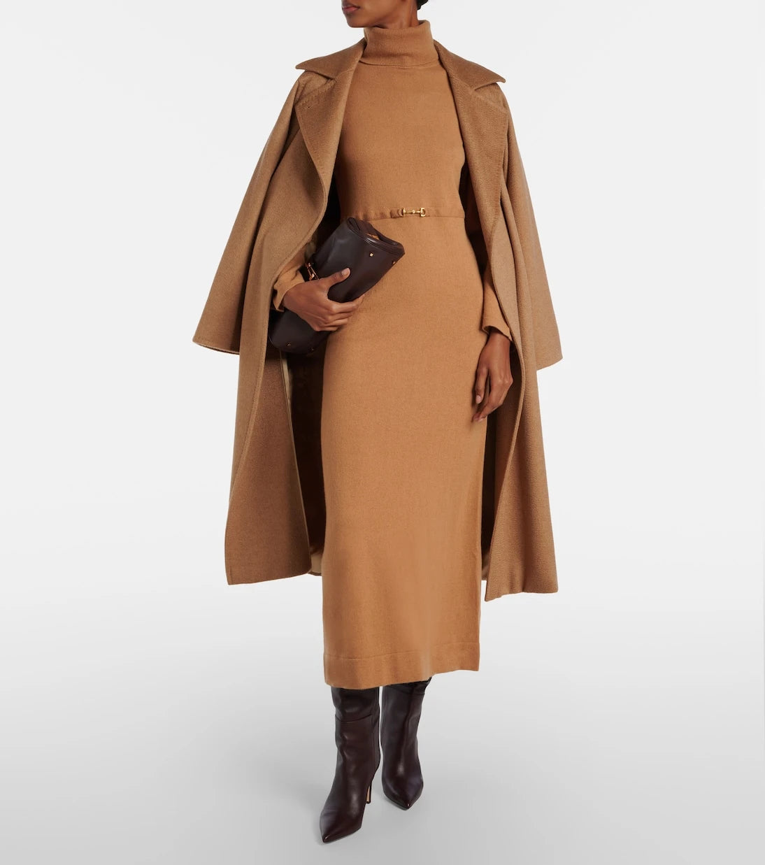 Rixo - Elliette wool and cashmere midi dress