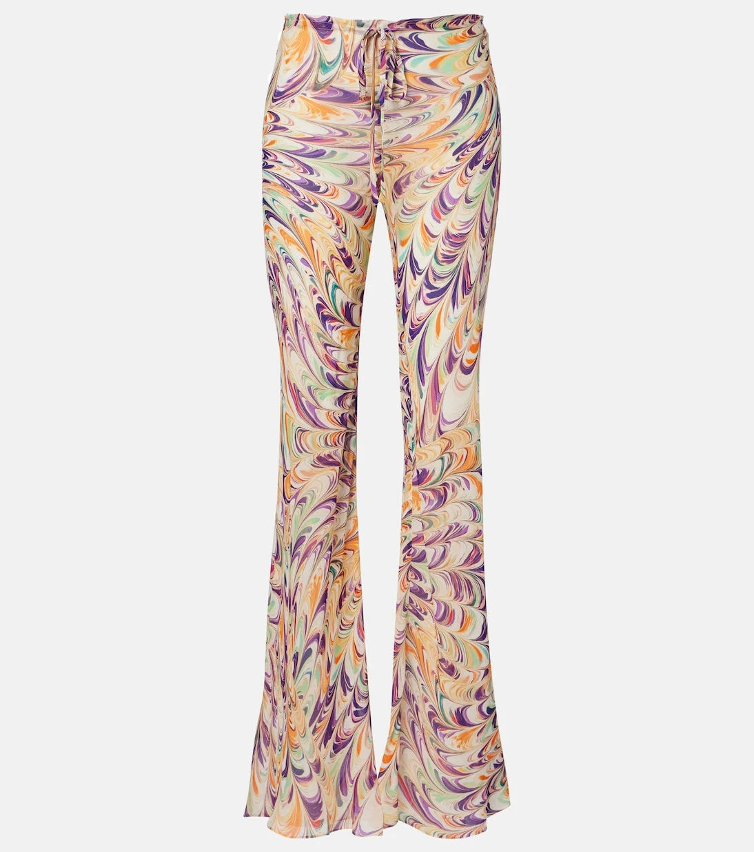 Alexandra Miro - Scarlett printed flared pants