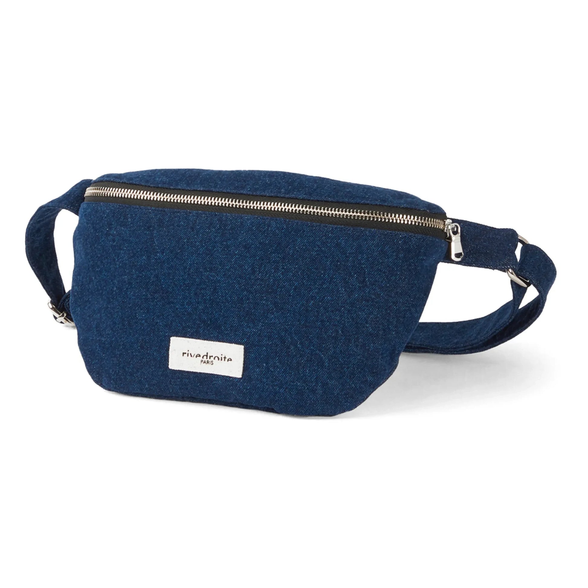 rivedroite - Custine Recycled Denim Bumbag  | Denim brut