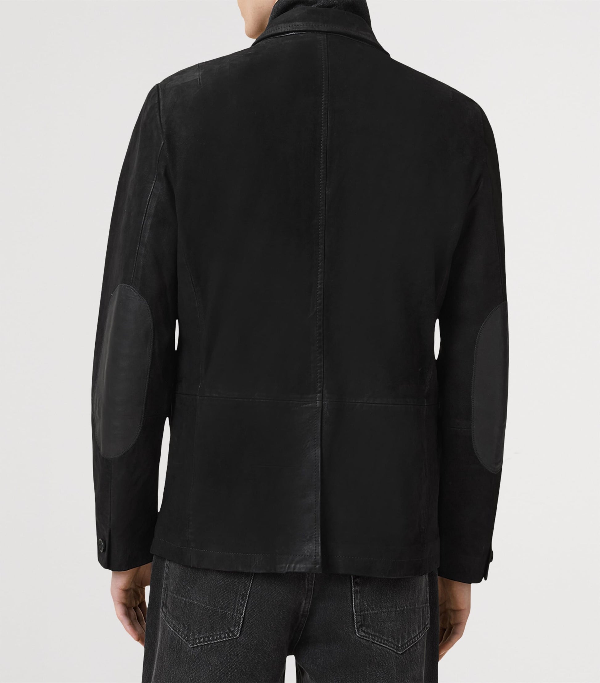 Black Suede Survey Blazer