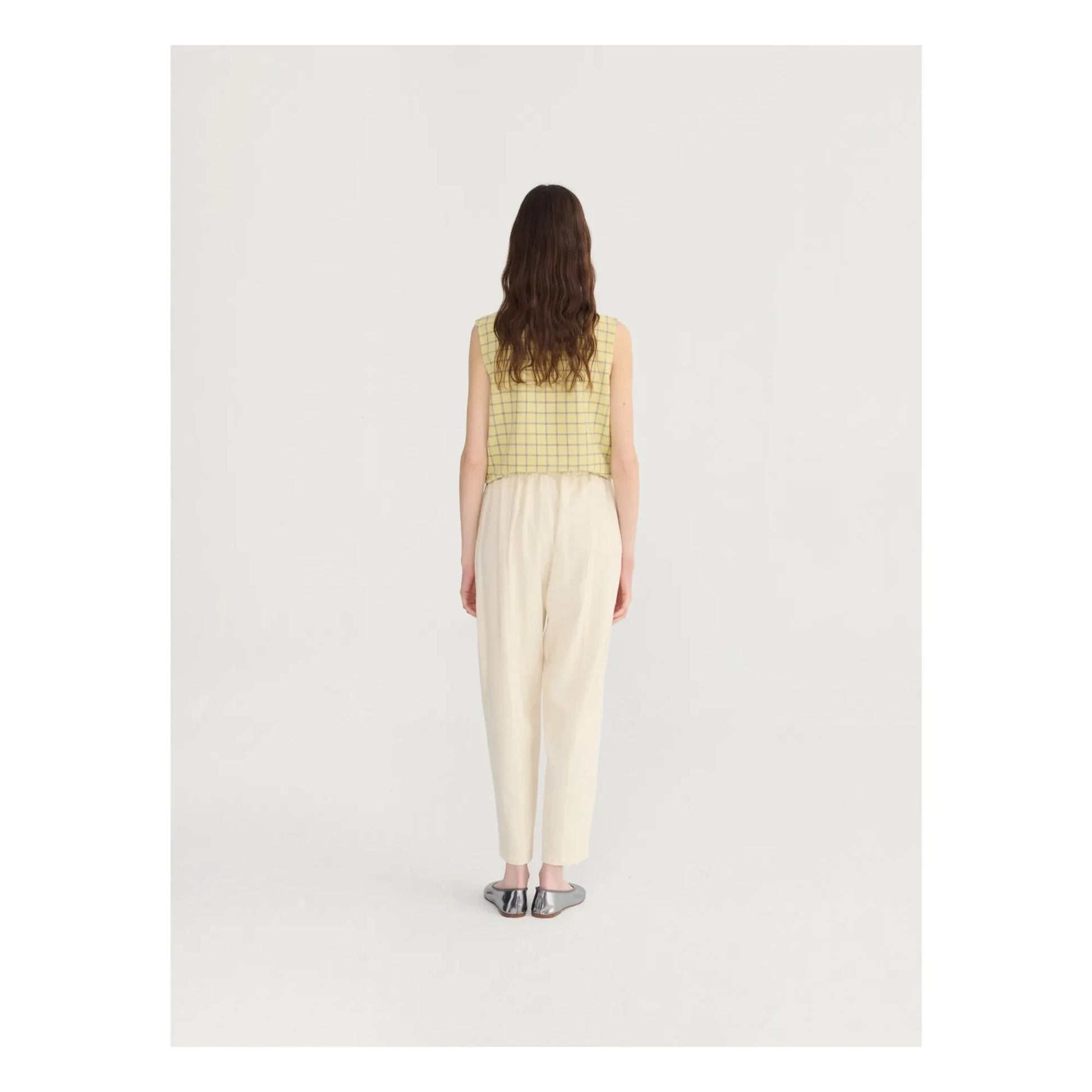 Bobo Choses - Top Spicy Window Bambula Cotton | Yellow