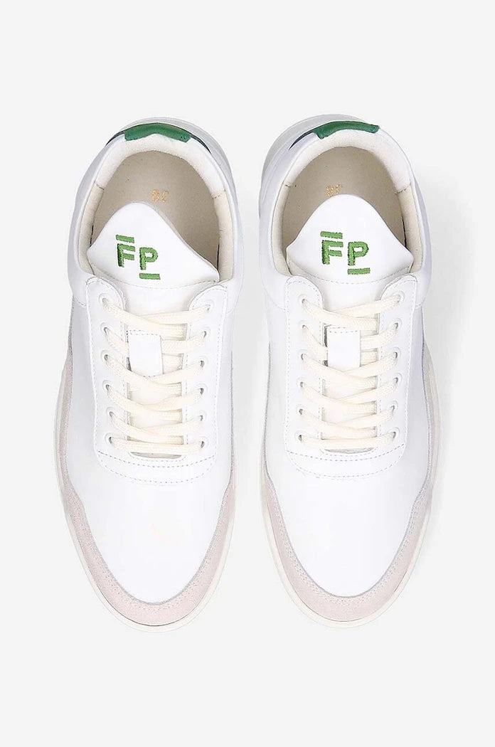 Кожени маратонки Filling Pieces Low Top Ghost