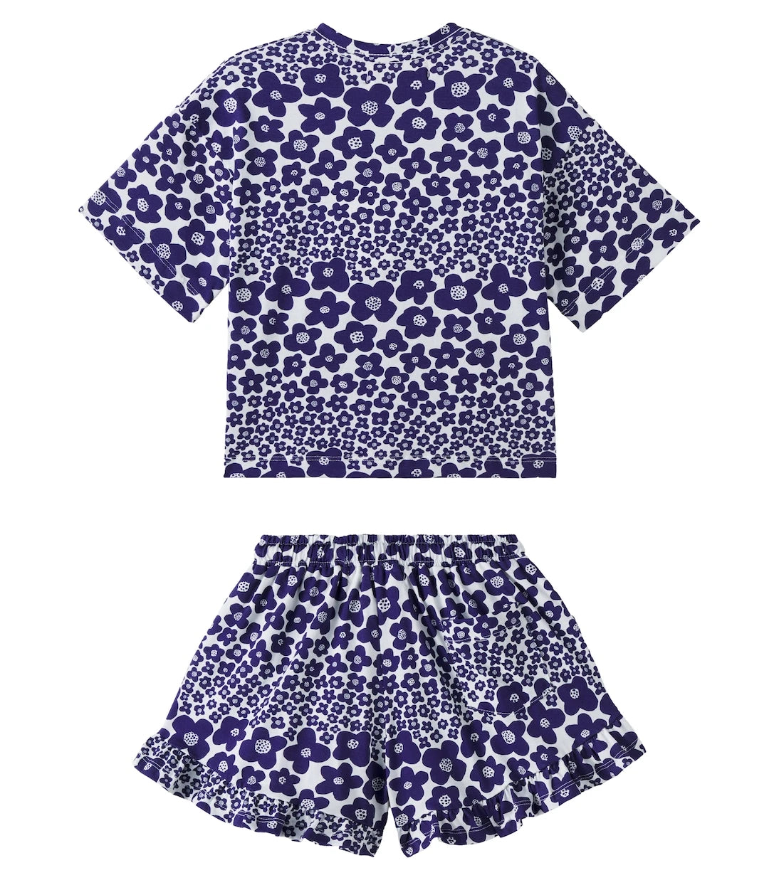 Fábula - Flor Bela cotton T-shirt and shorts set
