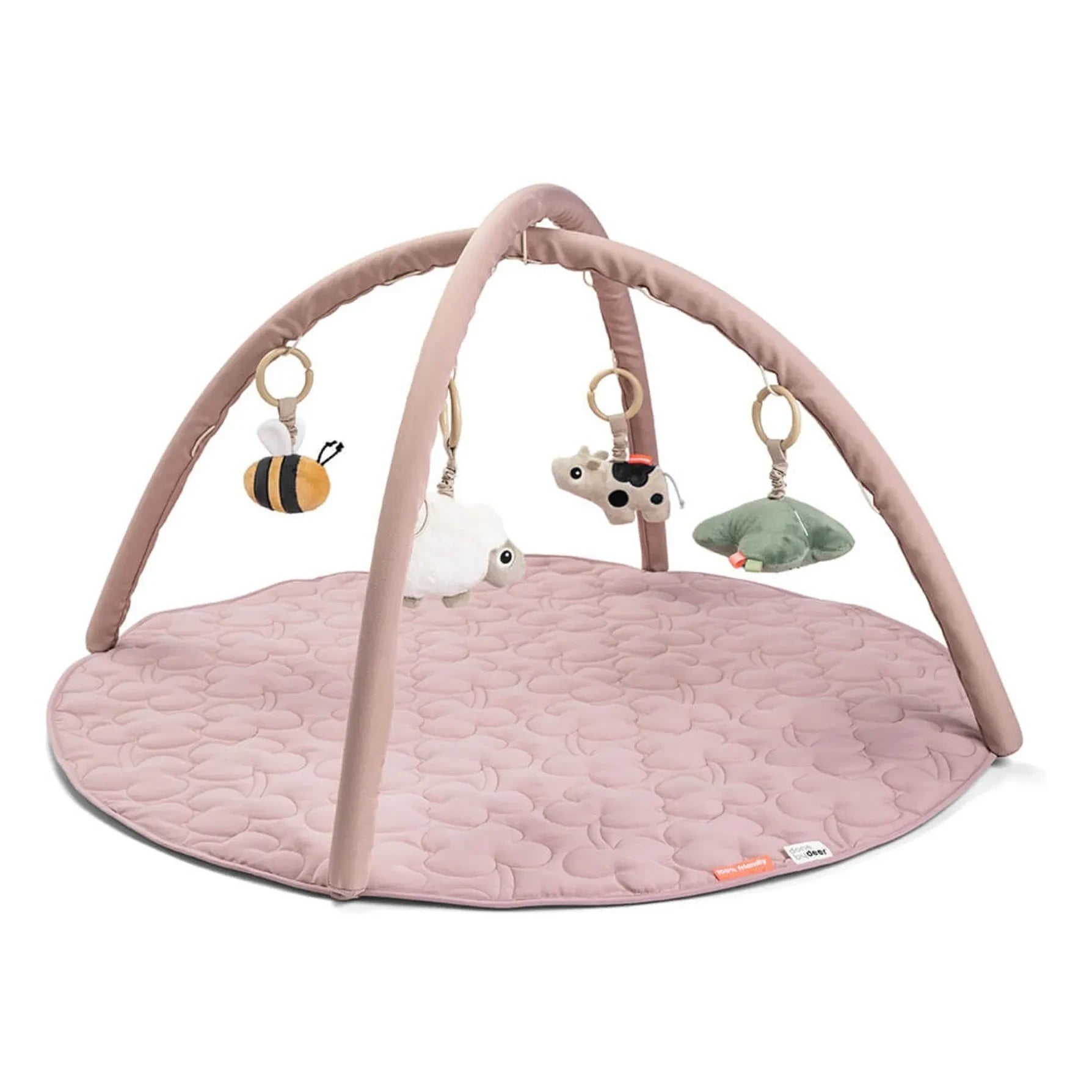 Done by deer - Tiny Farm playmat | Pink