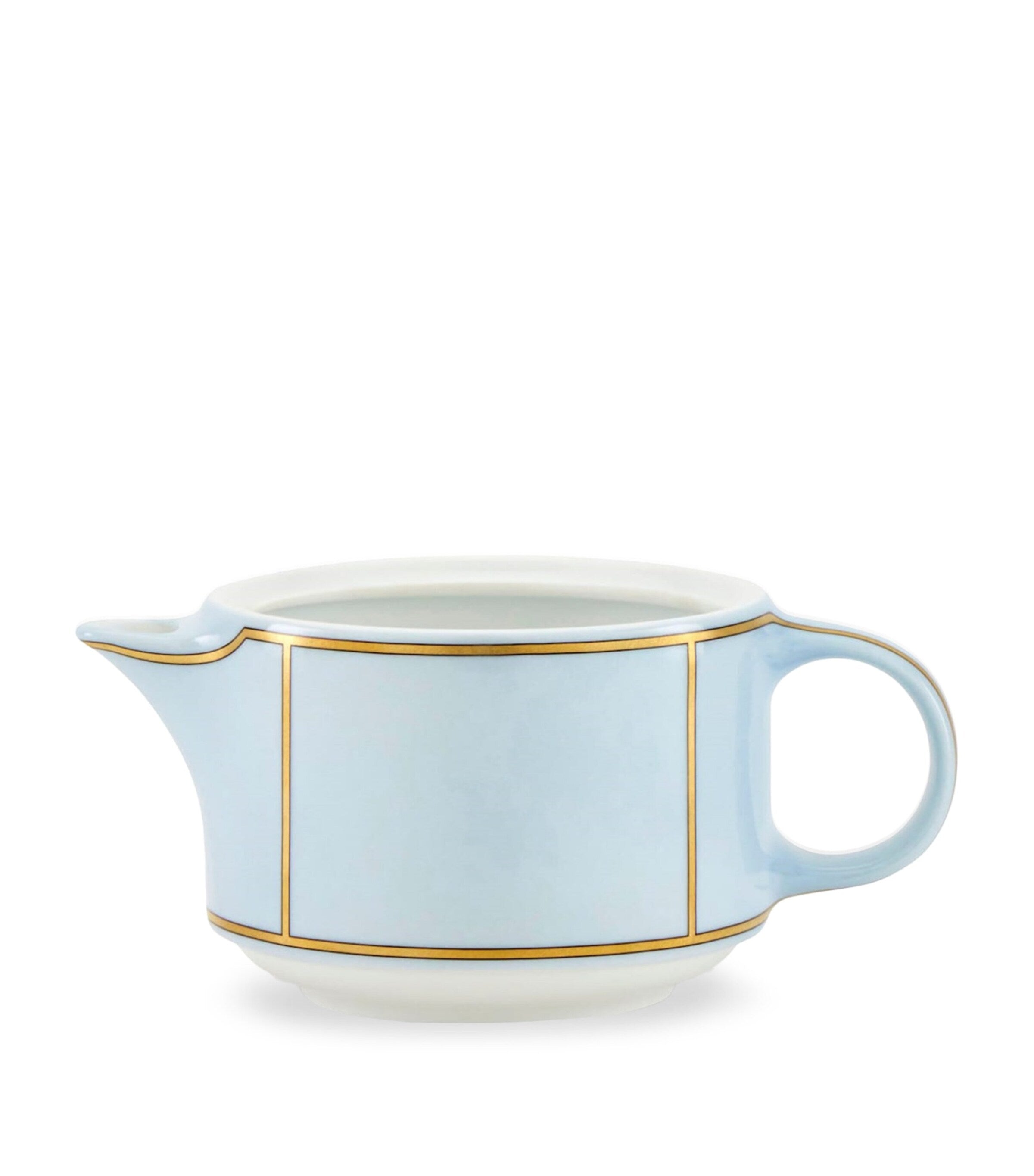GINORI 1735 Porcelain Colonna Diva Celeste Milk Jug (300ml)