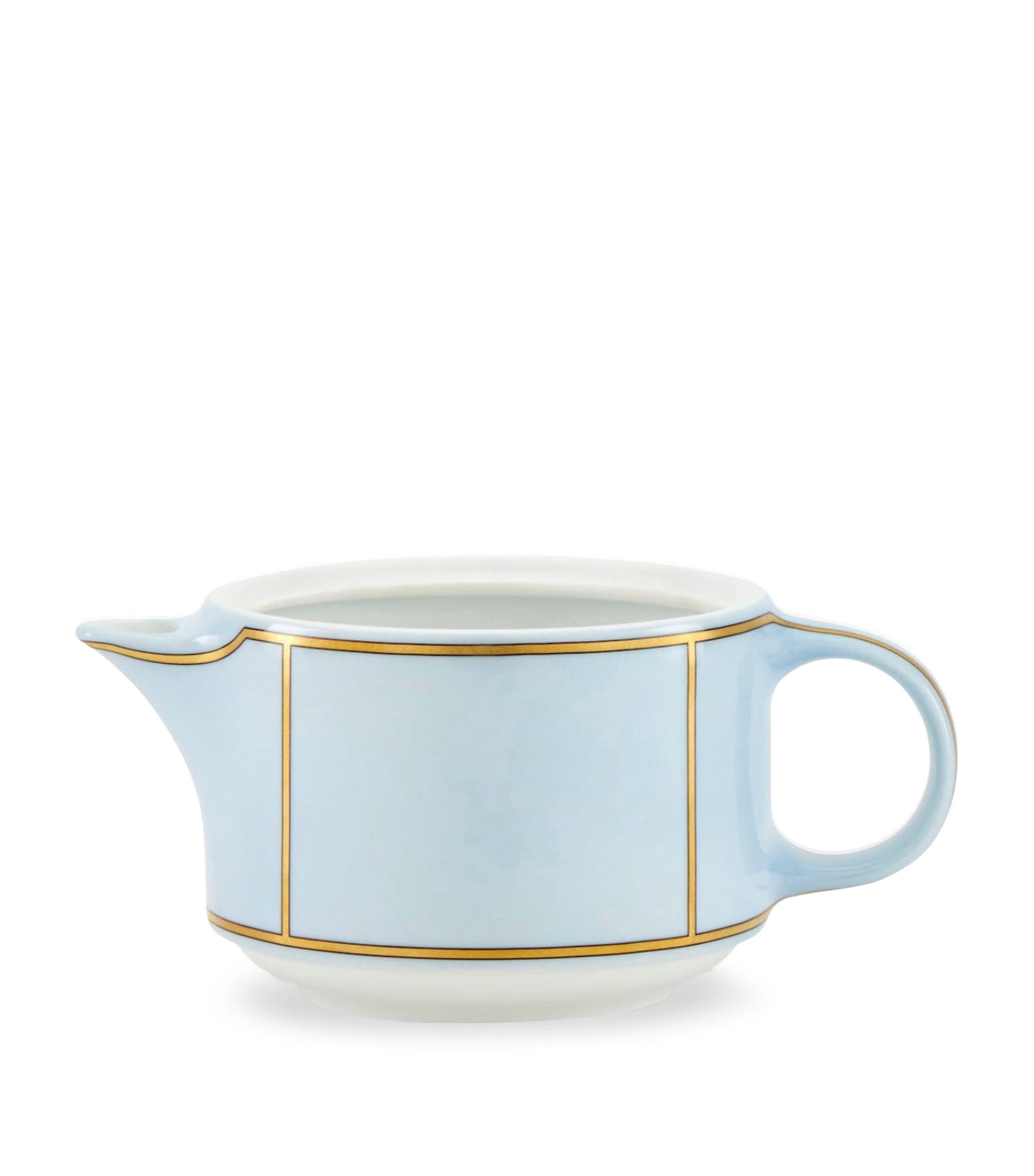 GINORI 1735 Porcelain Colonna Diva Celeste Milk Jug (300ml)
