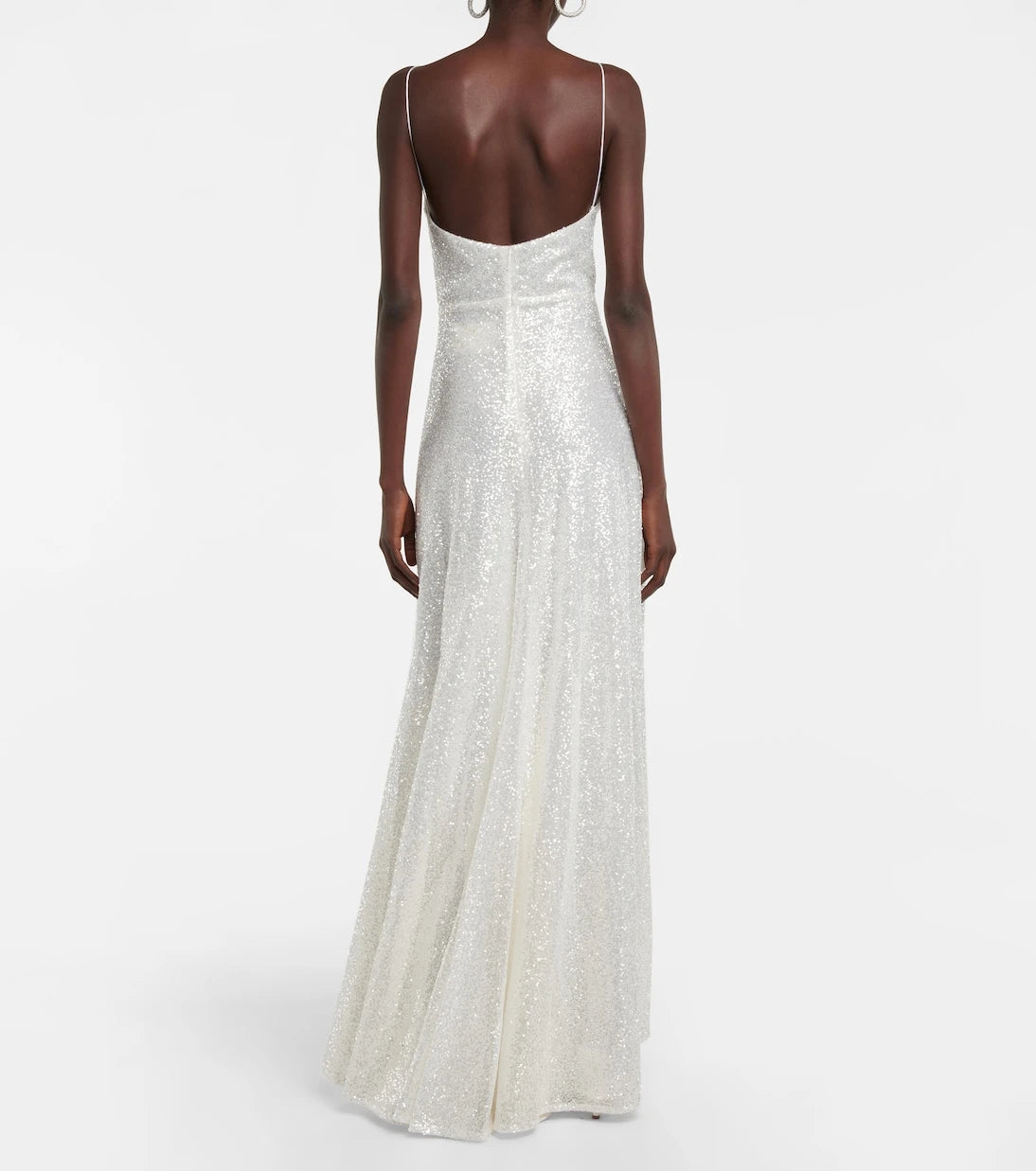 Costarellos - Kristina sequined tulle gown