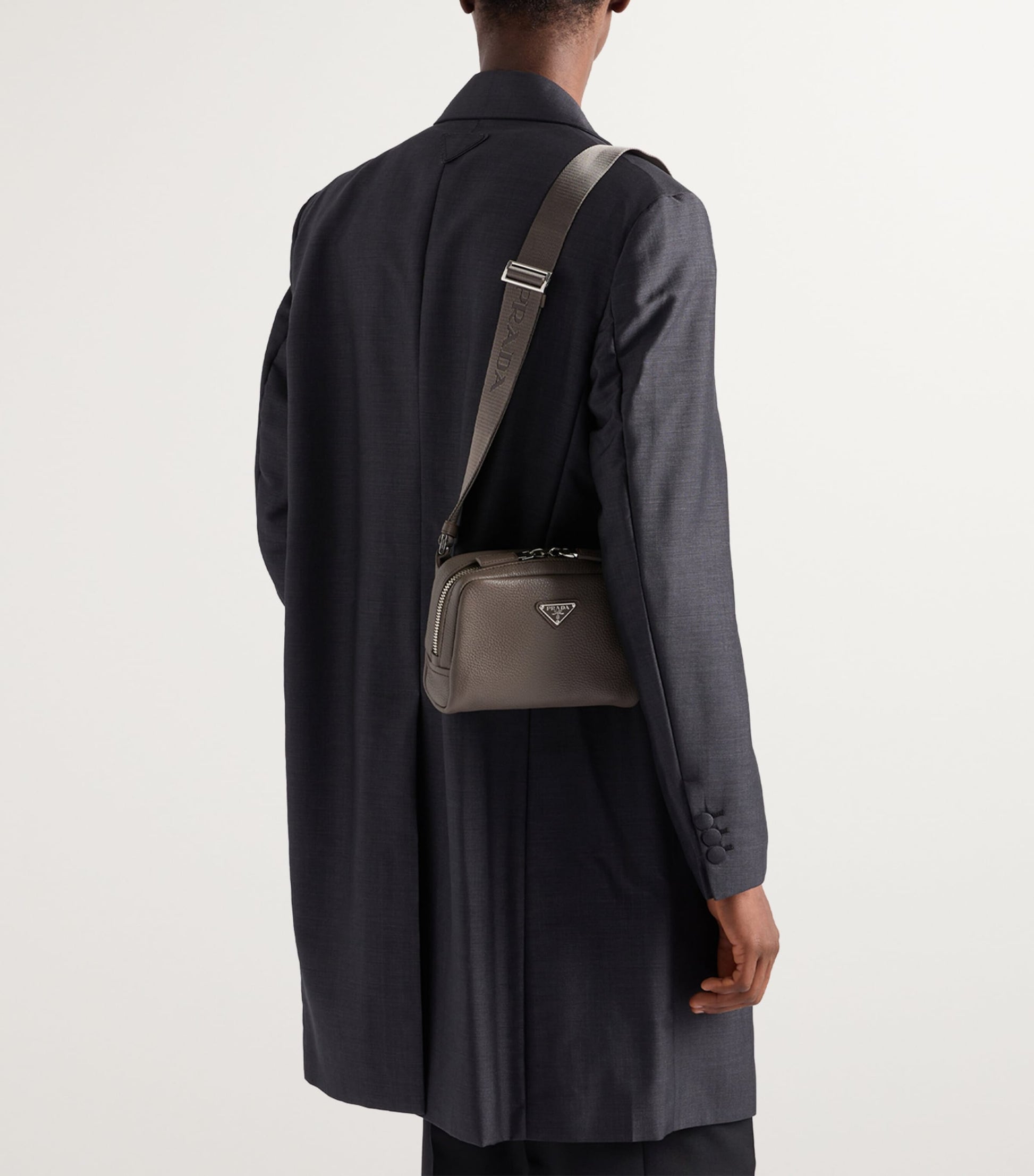 Prada Saffiano Leather Shoulder Bag