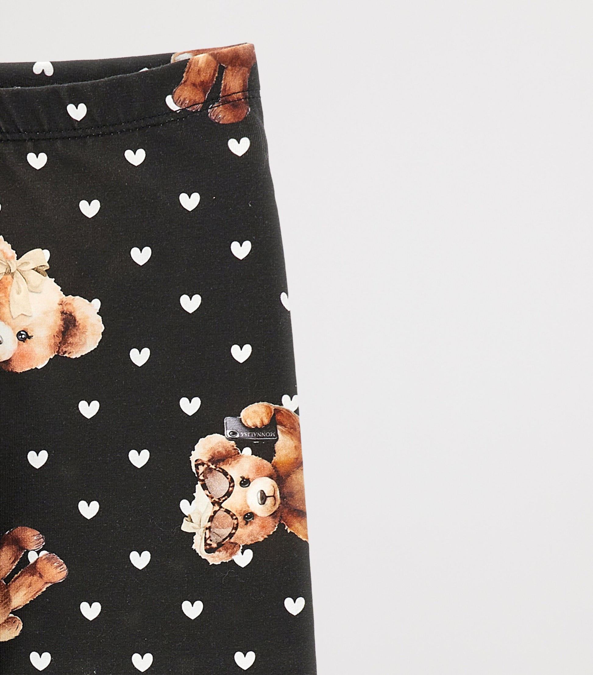 Monnalisa Stretch-Cotton Printed Leggings (2-12 Years)