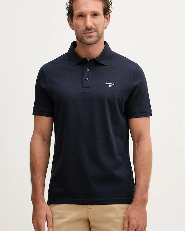 Barbour Erkek Pamuklu Yakalı Tişört Sutton Tailored Fit Polo Shirt
