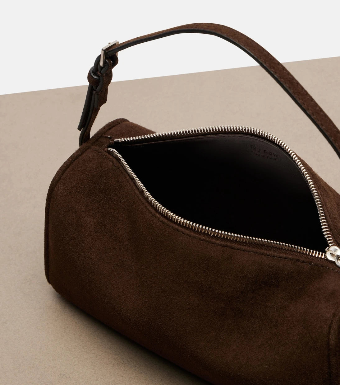 The Row - '90s suede top-handle bag