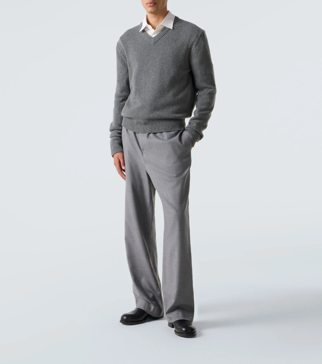 The Row - Xon virgin wool straight pants