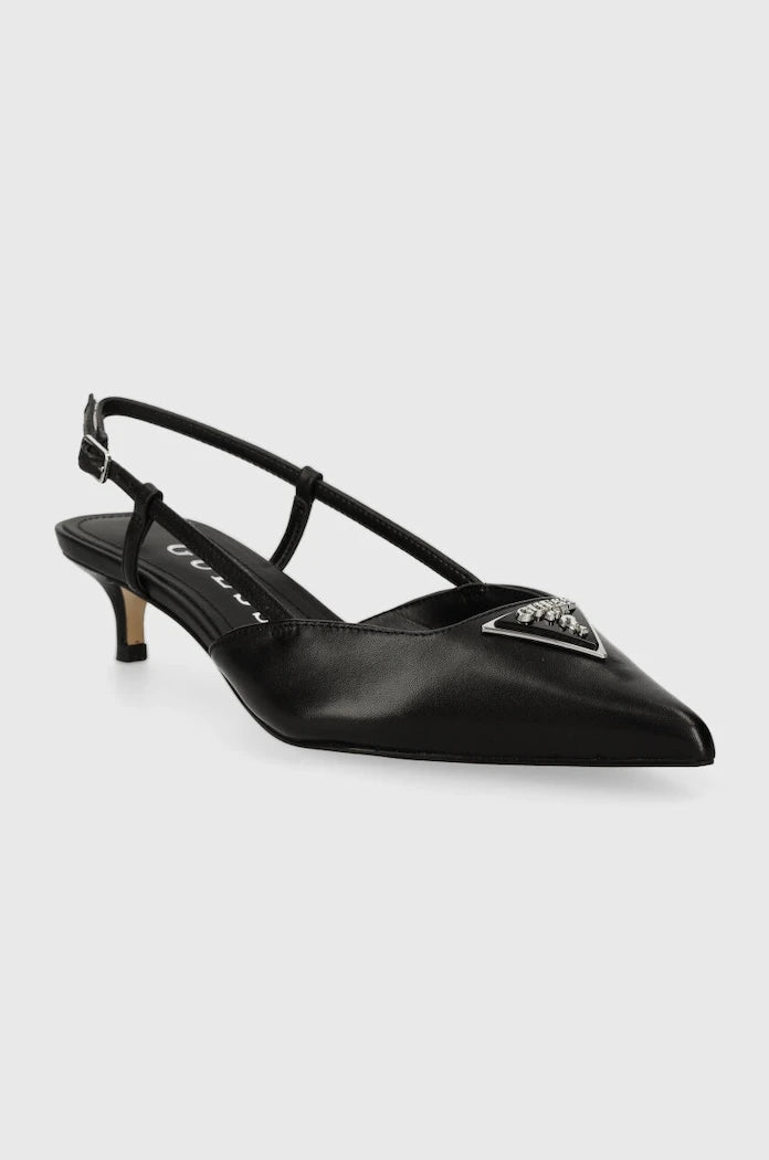 Кожени обувки с тънък ток Guess JESSON