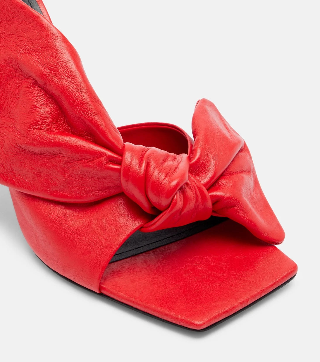 Givenchy - Boudoir Bow leather mules