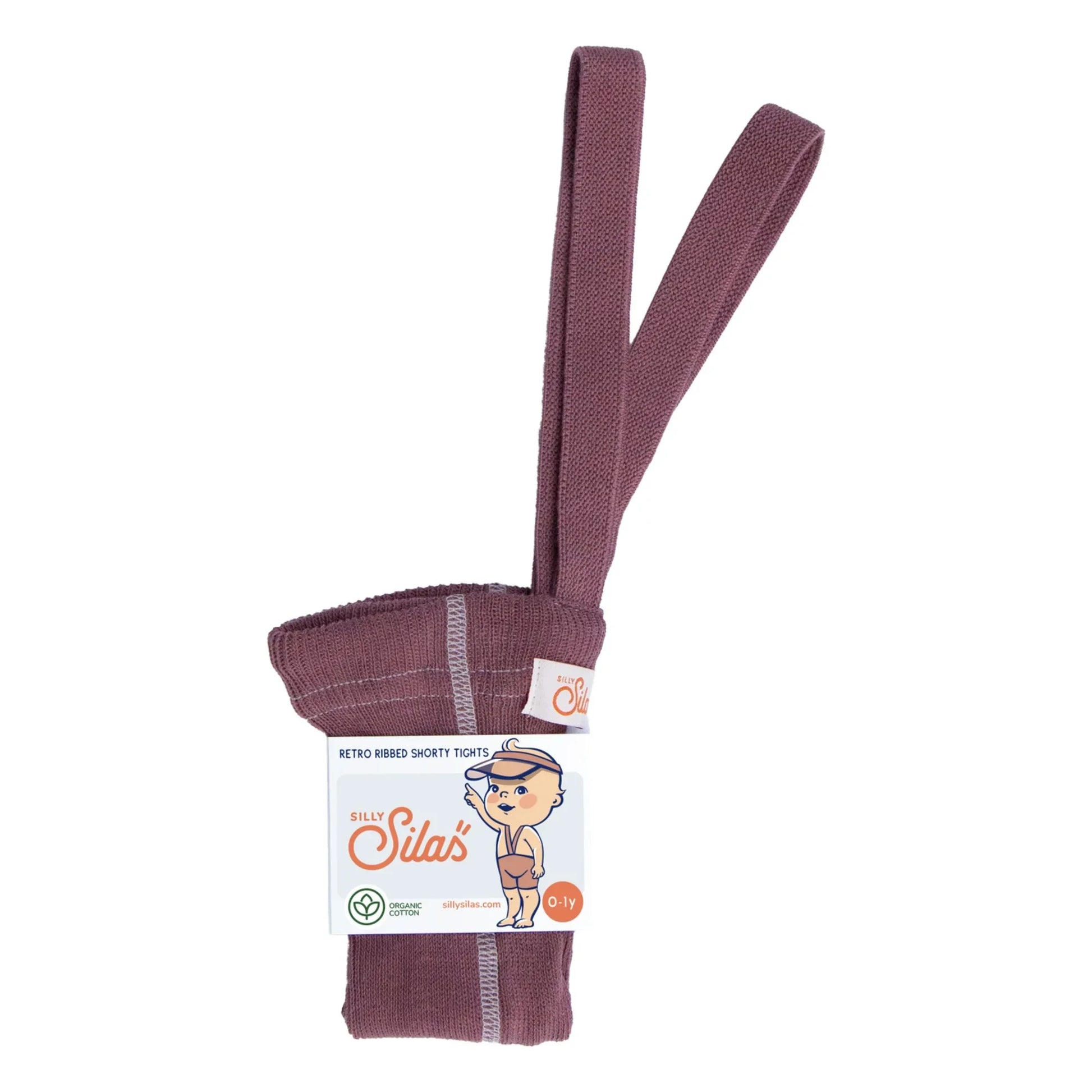 Silly Silas - Organic Cotton Shorty Tights | Pink