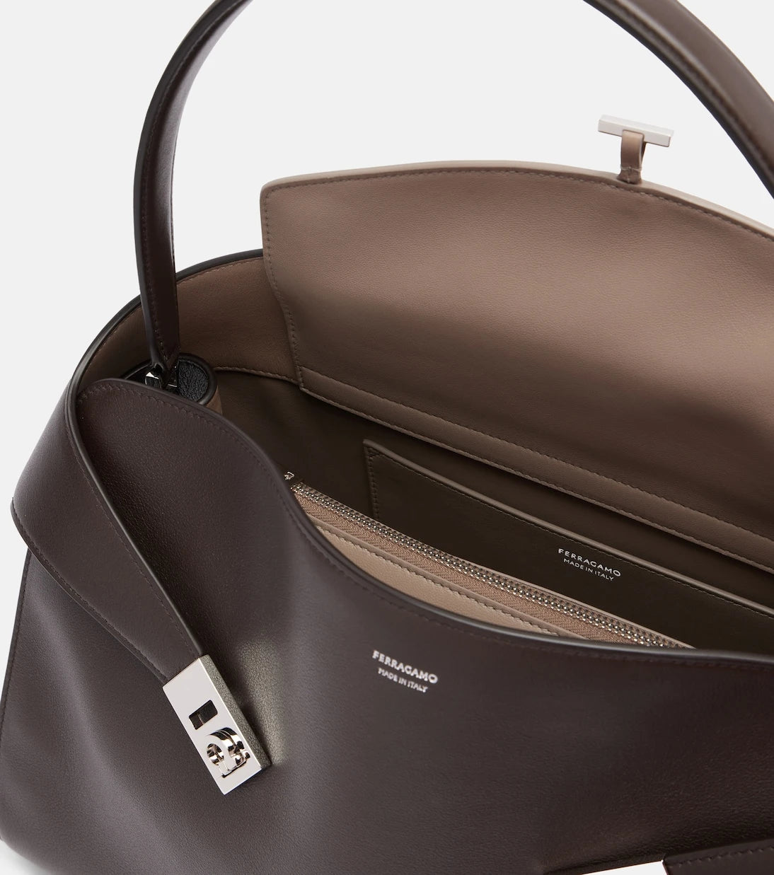 Ferragamo - Hug Soft Medium leather shoulder bag