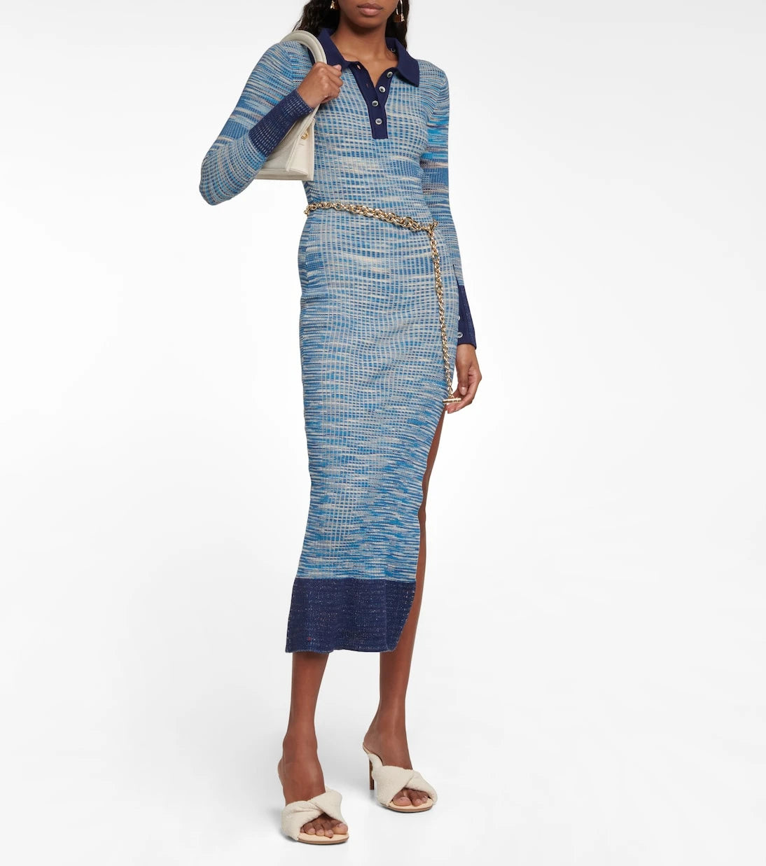 Jacquemus - La Robe Zucca striped midi dress