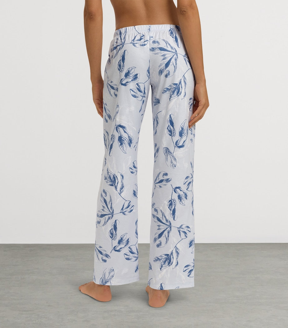 Hanro Multi Cotton Garden Print Pyjama Trousers