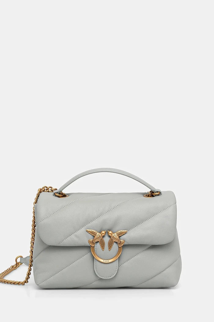 Pinko kadın deri crossbody çanta