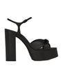 Black Leather Bianca Sandals 85