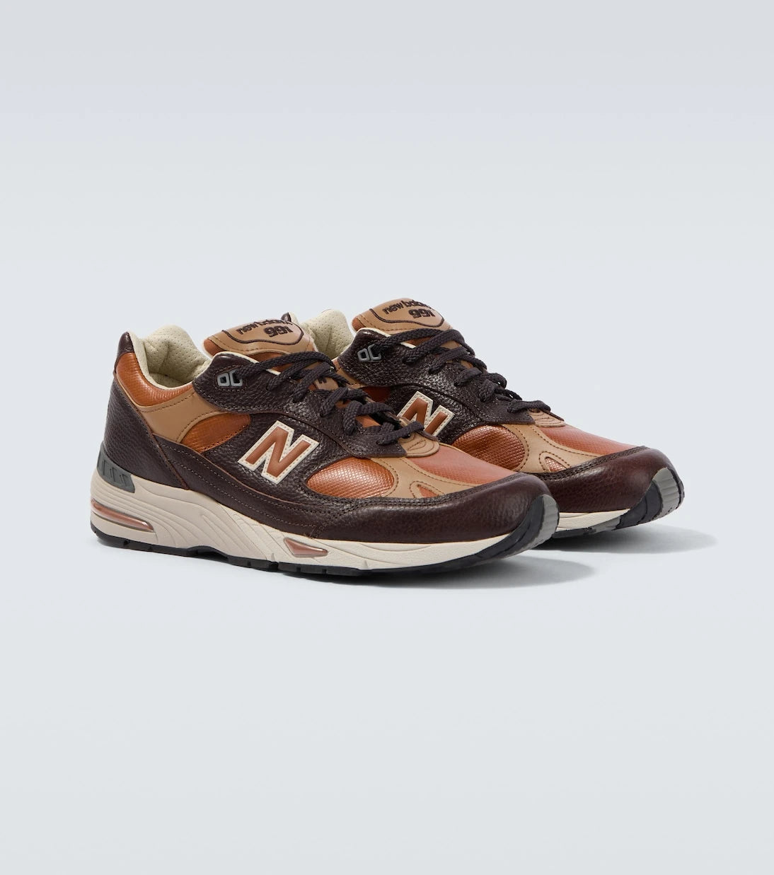 New Balance - Made In UK 991v1 leather sneakers