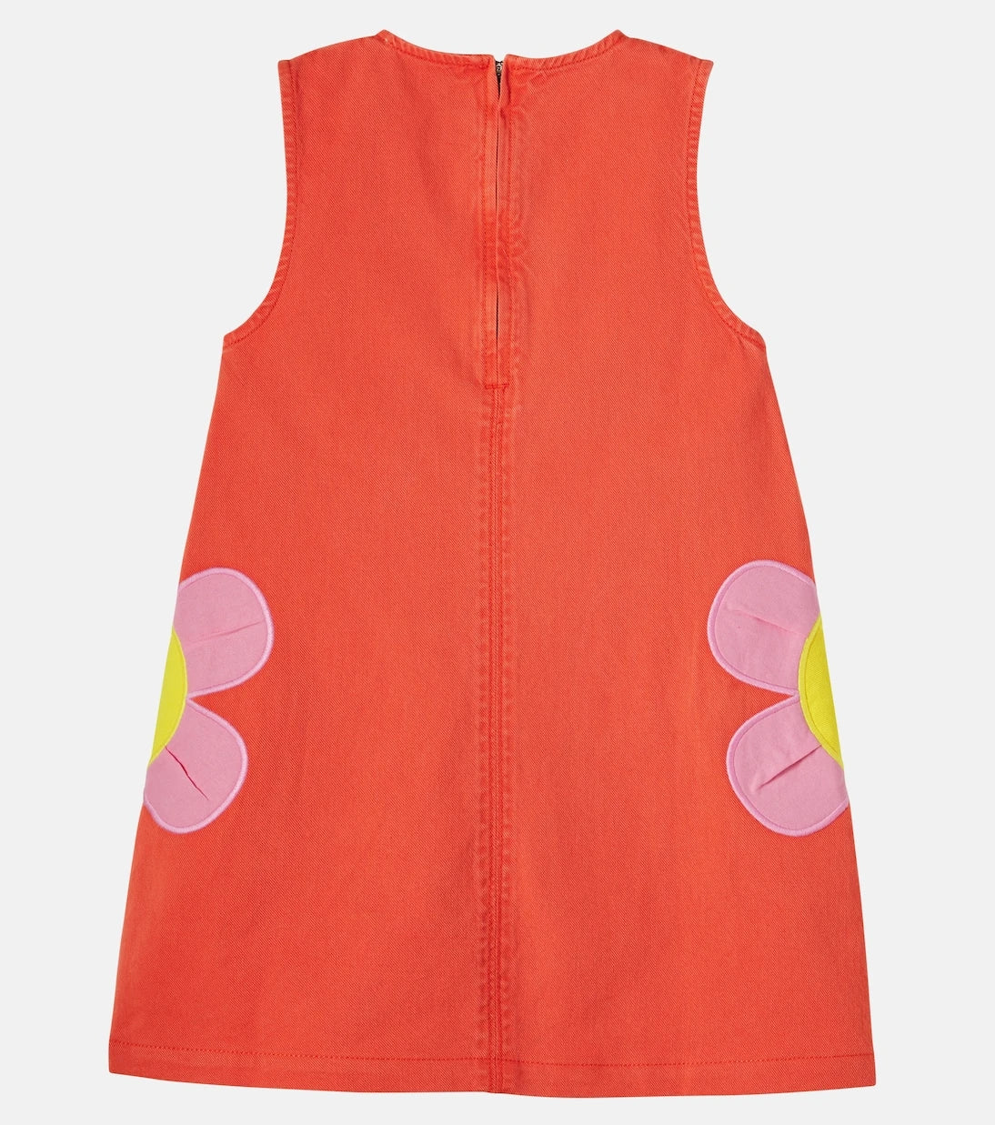 Stella McCartney Kids - Patch-appliqué denim dress