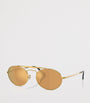 Ray-Ban Gold RB3775M Metal Oval Sunglasses