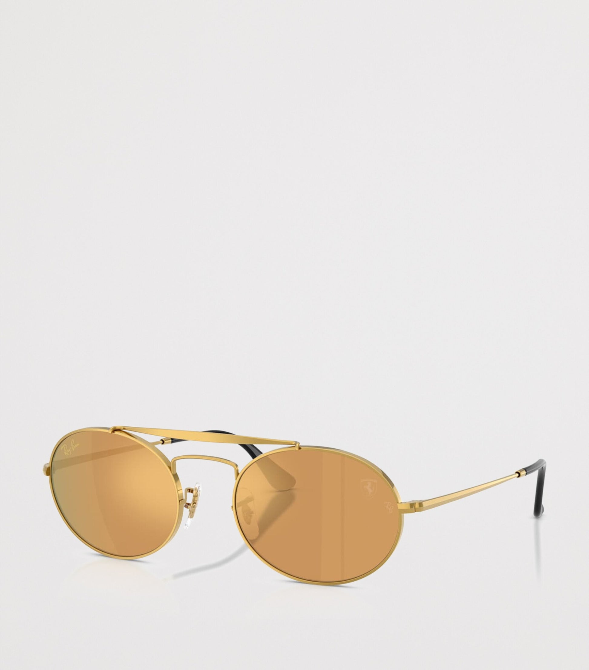 Ray-Ban Gold RB3775M Metal Oval Sunglasses