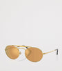 RB3775M Metal Oval Sunglasses