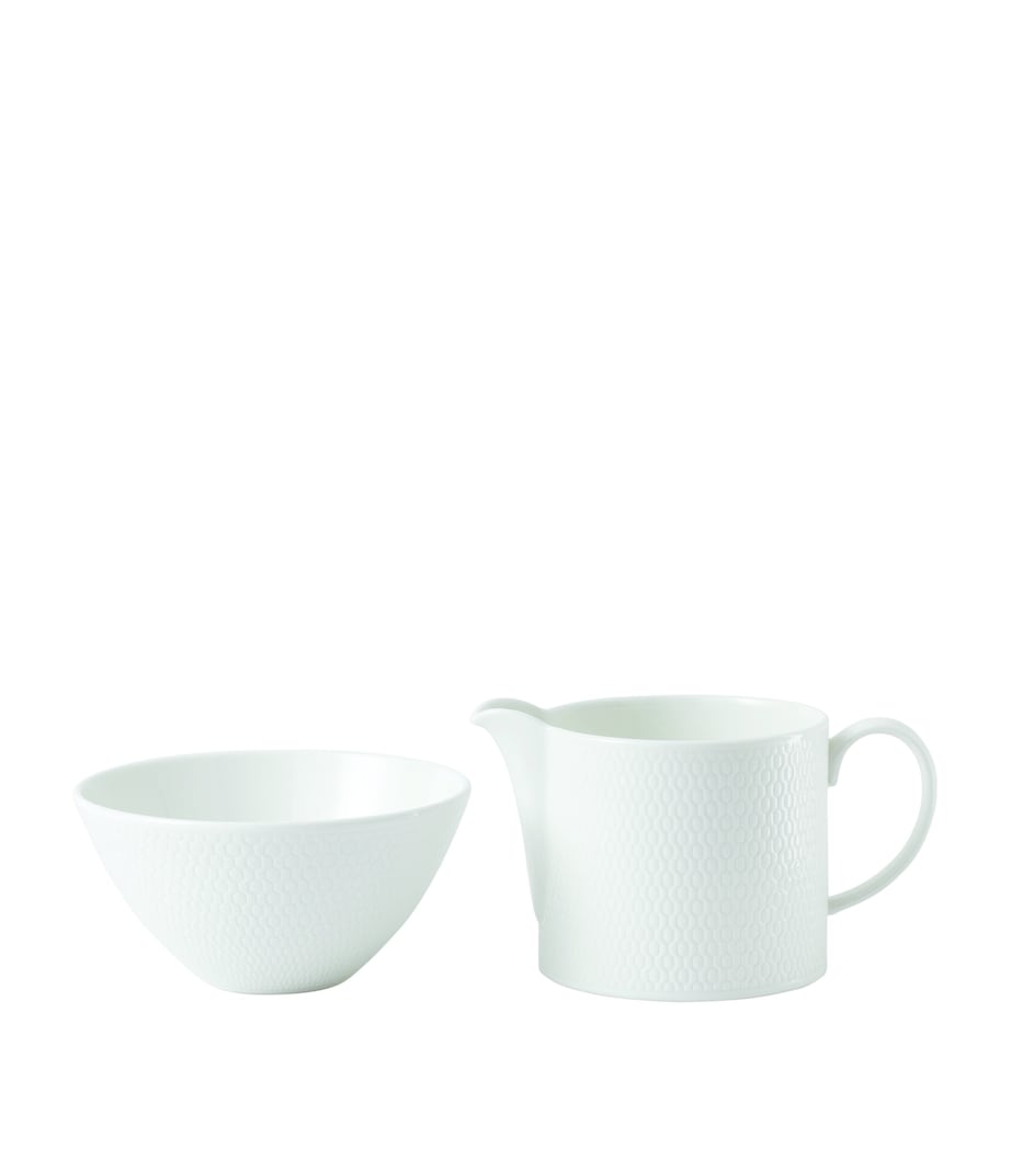 Wedgwood Gio Sugar & Cream Set
