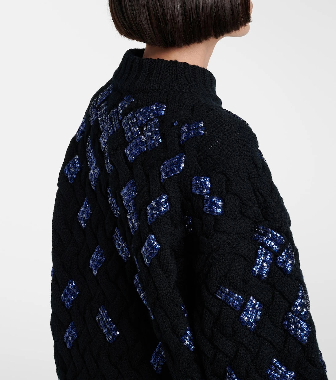 Dries Van Noten - Sequined virgin wool sweater