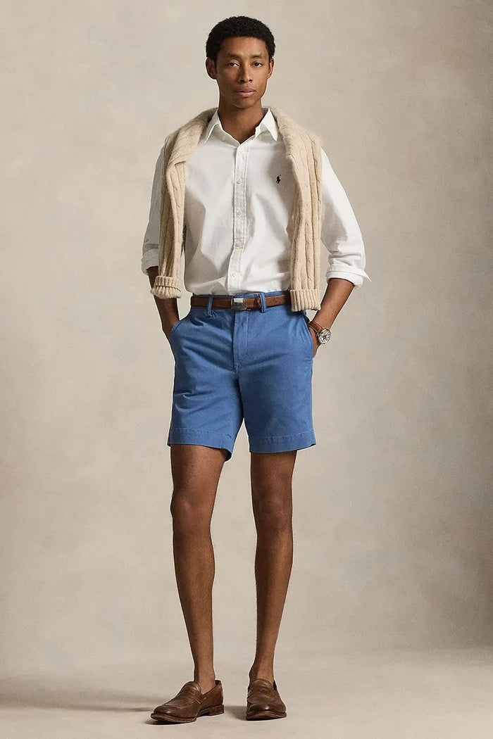 Polo Ralph Lauren Erkek Pamuk ve Elastan Chino Kısa Pantolon