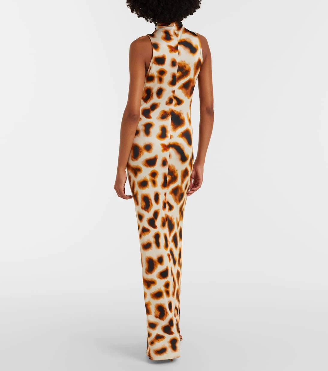 Christopher Esber - Animal-print maxi dress