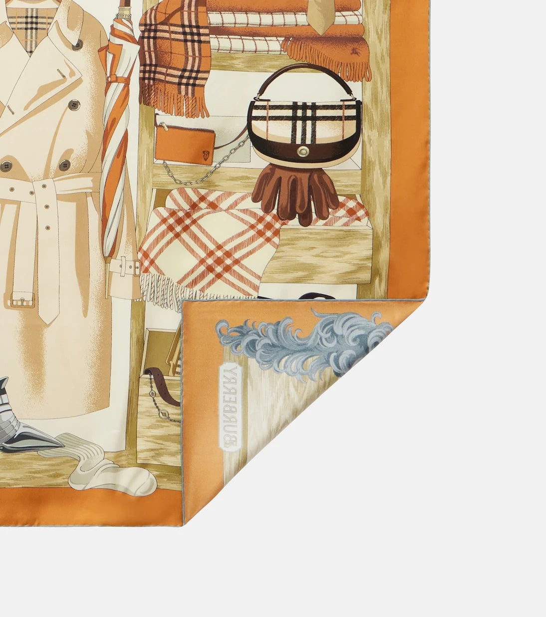 Burberry - Printed silk twill scarf