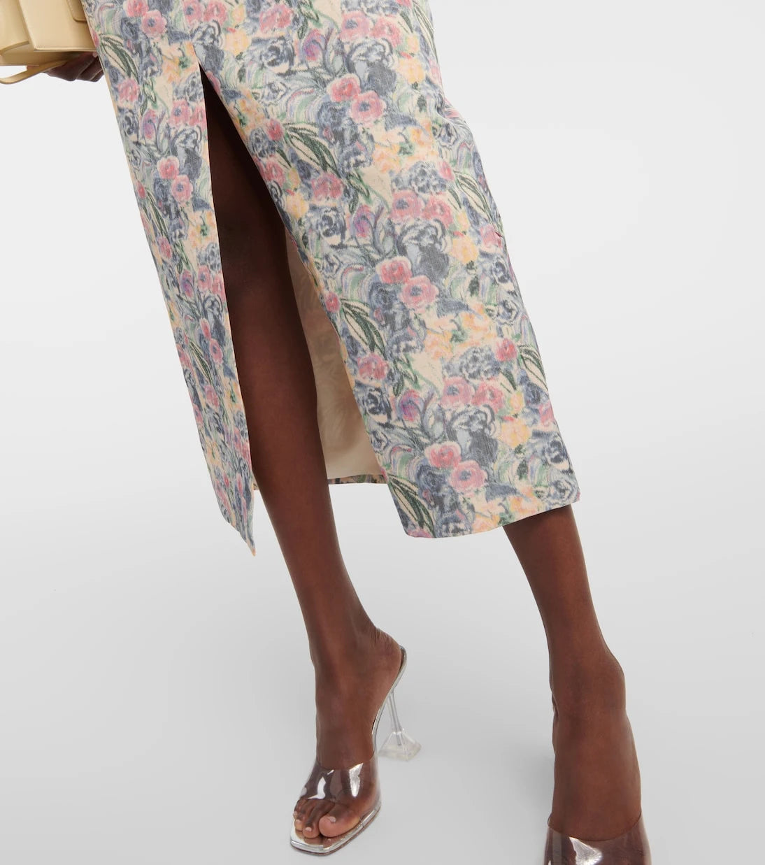 Markarian - Ruched off-shoulder midi dress