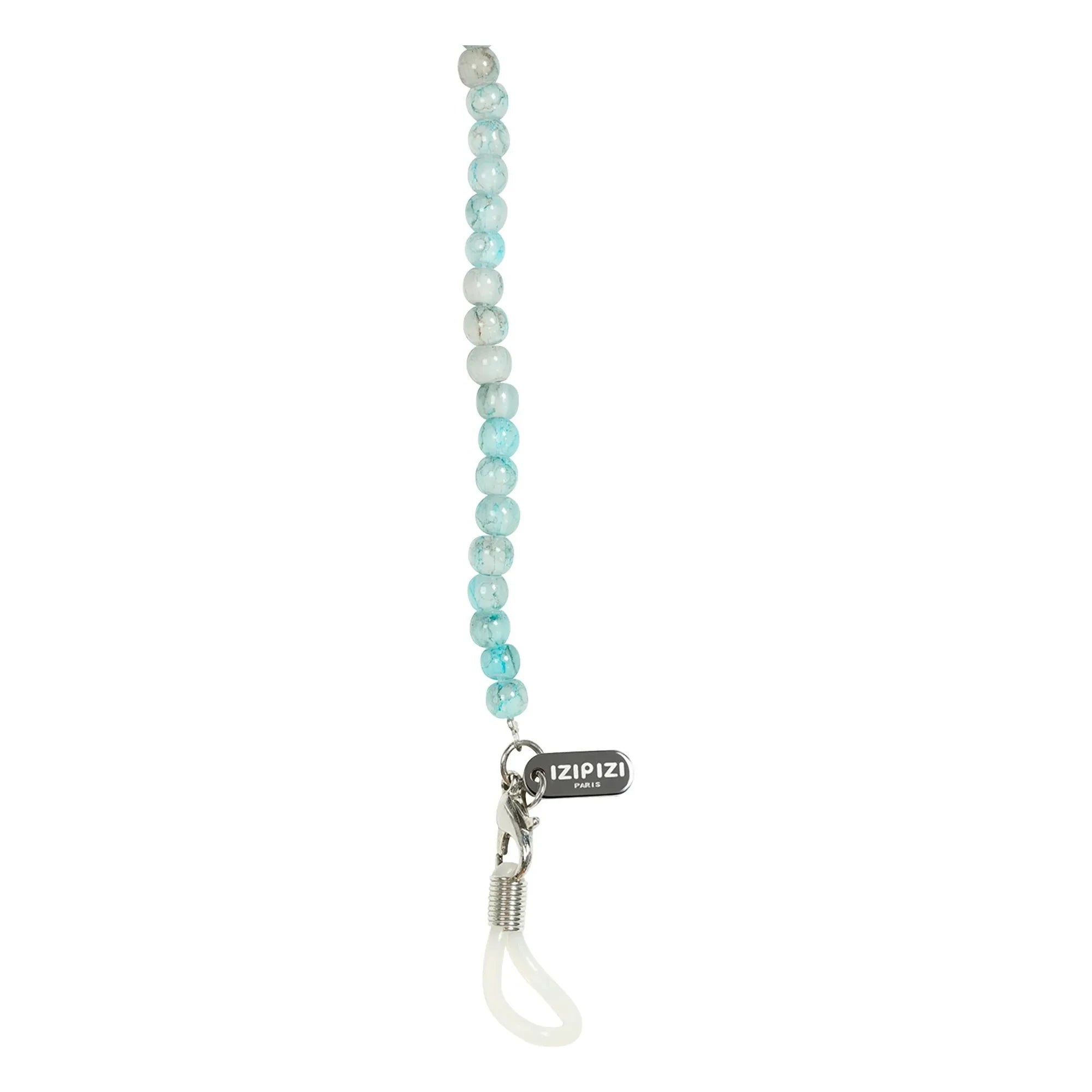 IZIPIZI - Pearl Glasses Chain | Light blue