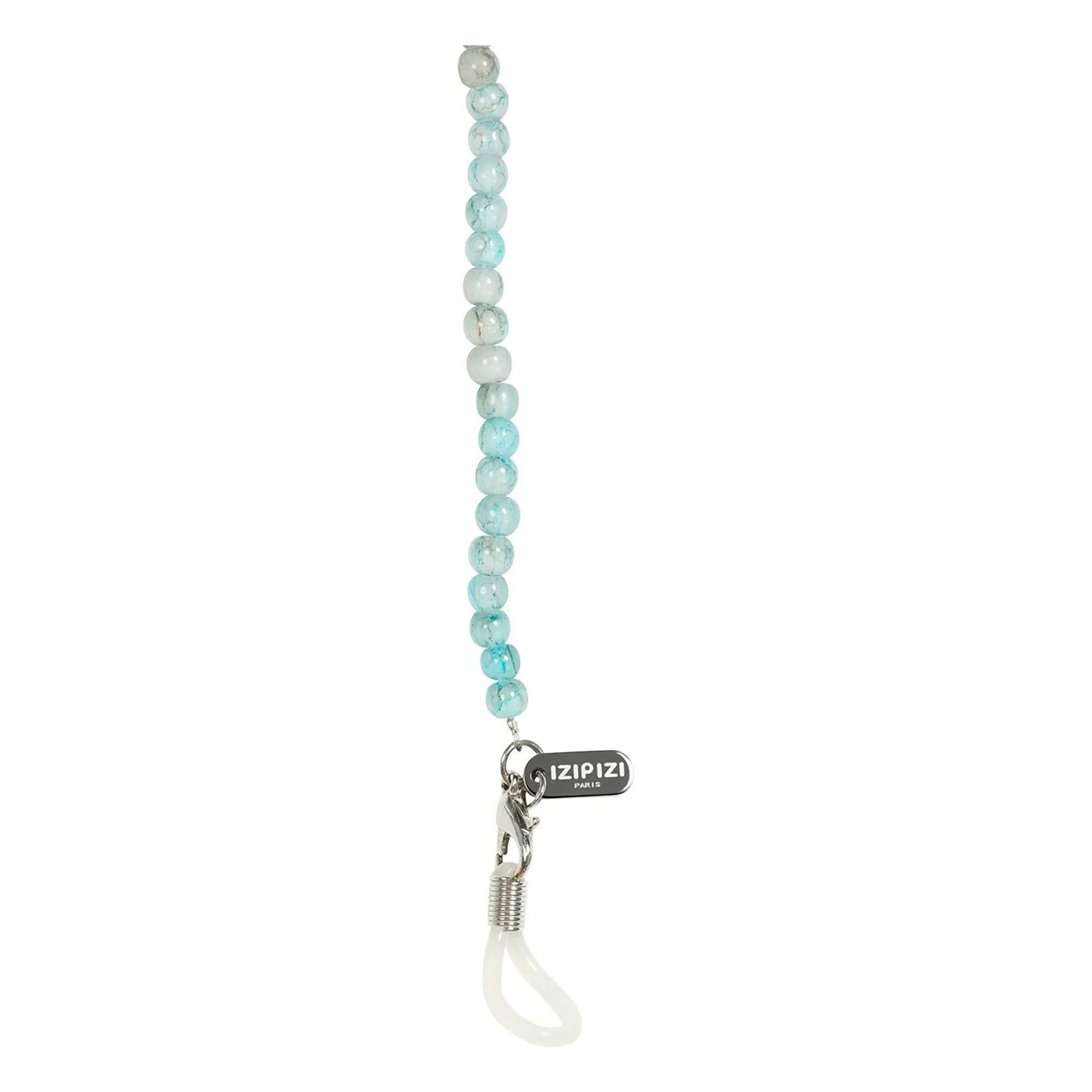 IZIPIZI - Pearl Glasses Chain | Light blue