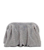 Benedetta Bruzziches Silver Embellished Venus La Petite Clutch Bag